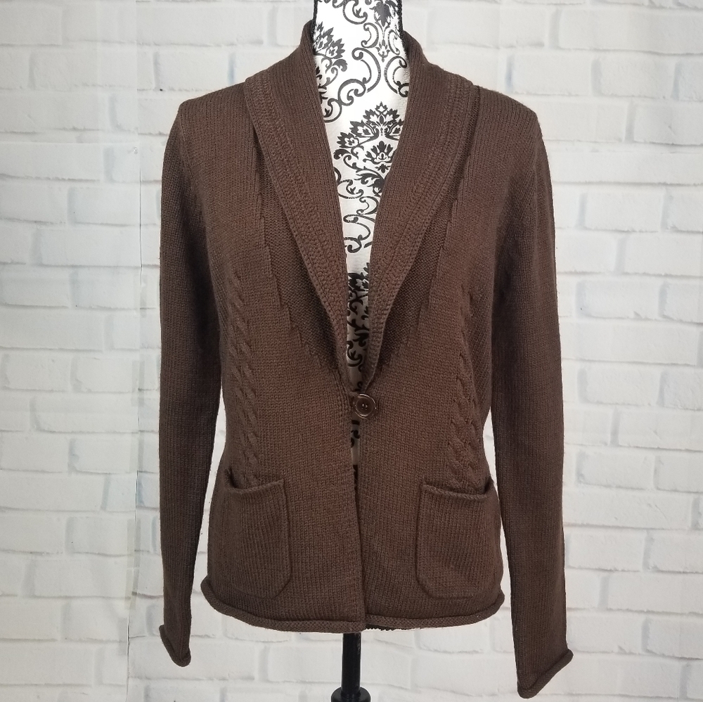 Jason Maxwell size s bottom front sweater